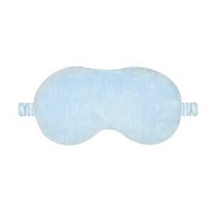 LUXE + WILLLOW Blue Luxury Refresh Anti Aging Satin Plush Sleep Eye Mask